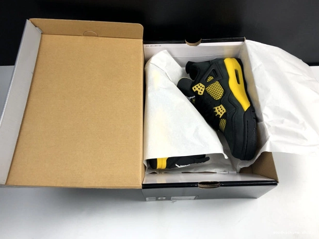Thunder Jordan Retro Air 4 308497-008 0813